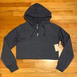 SO cropped lounge life hoodie